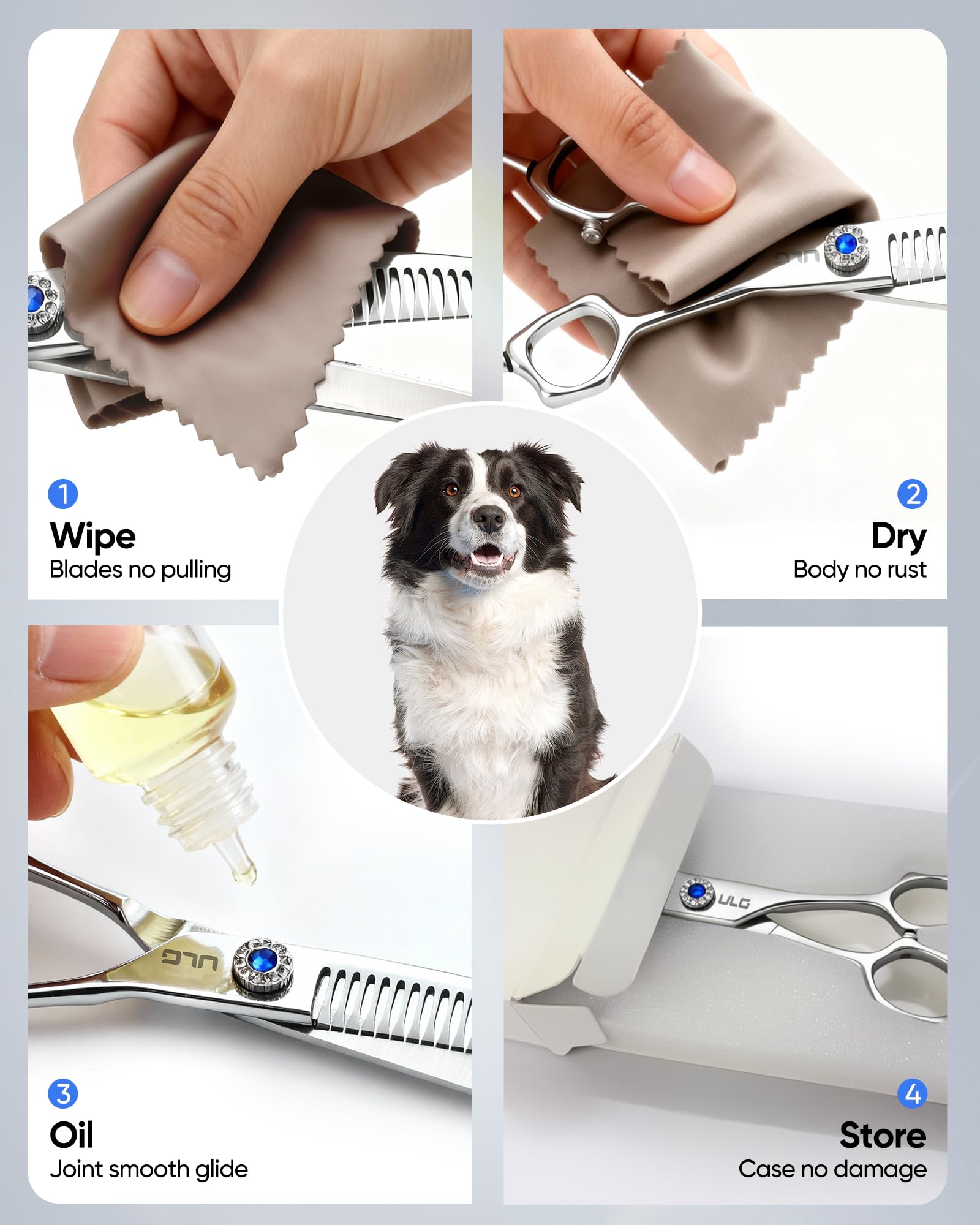 ULG lightweight ergonomic design for comfortable left and right hand use