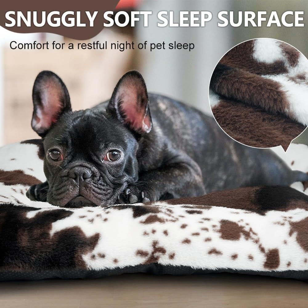 ULIGOTA crate pad anti-slip bottom keeps mat in place on floors