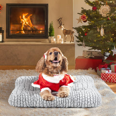 ULIGOTA dog bed 24x18-inch size fits standard small crates.