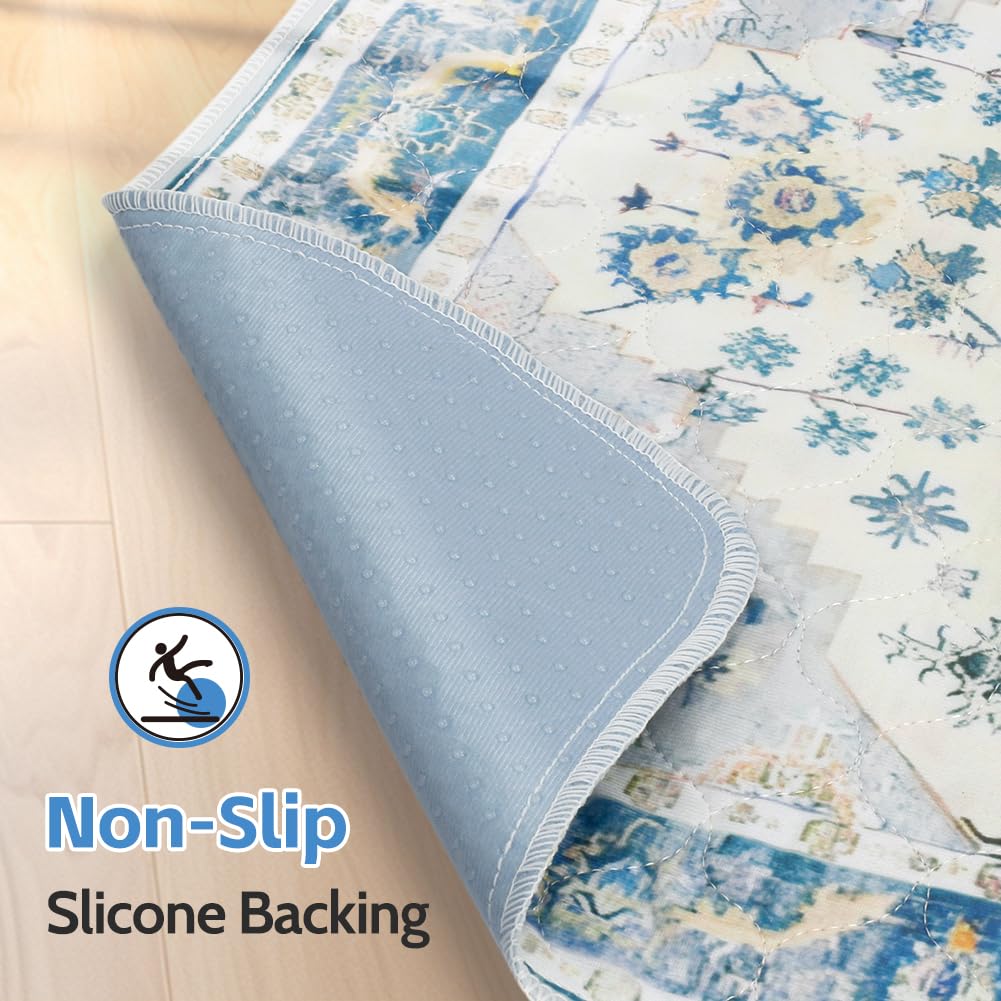 ULIGOTA dog training pad features stylish patterns that blend with home decor while remaining practical.