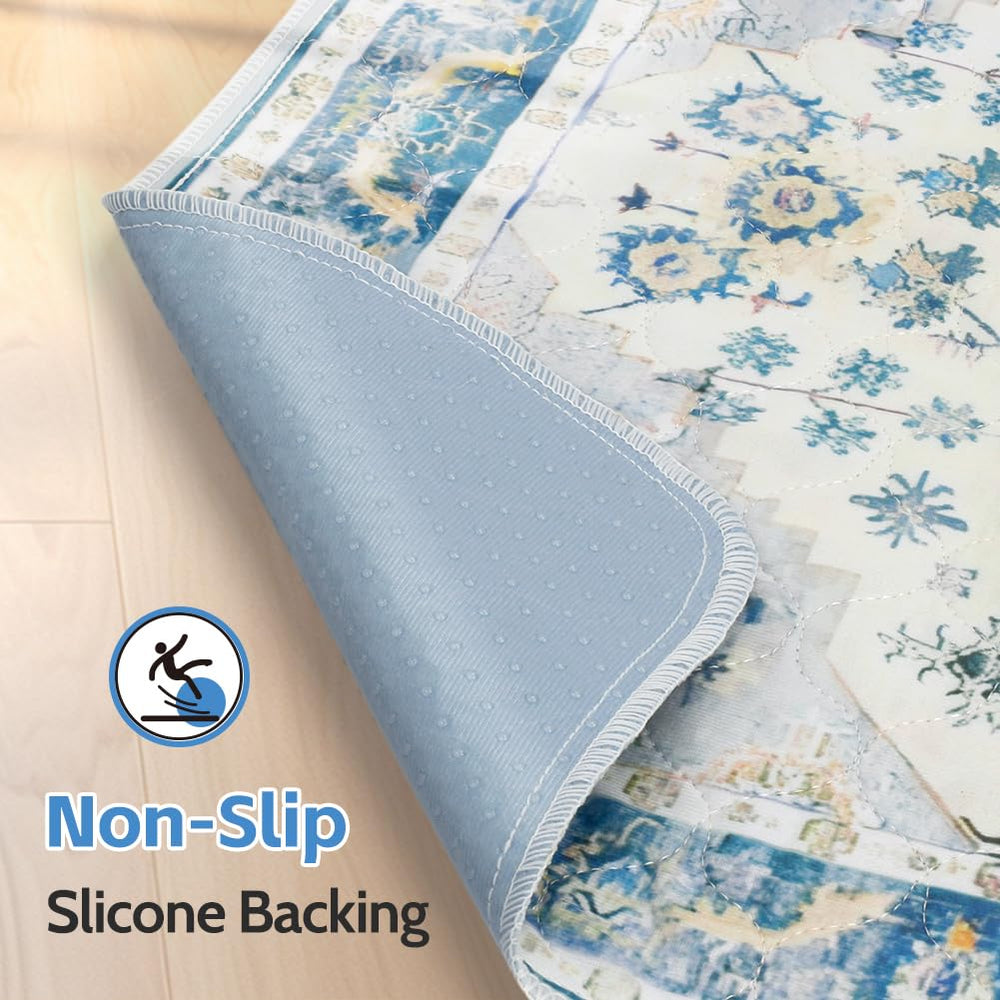 ULIGOTA dog training pad features stylish patterns that blend with home decor while remaining practical.