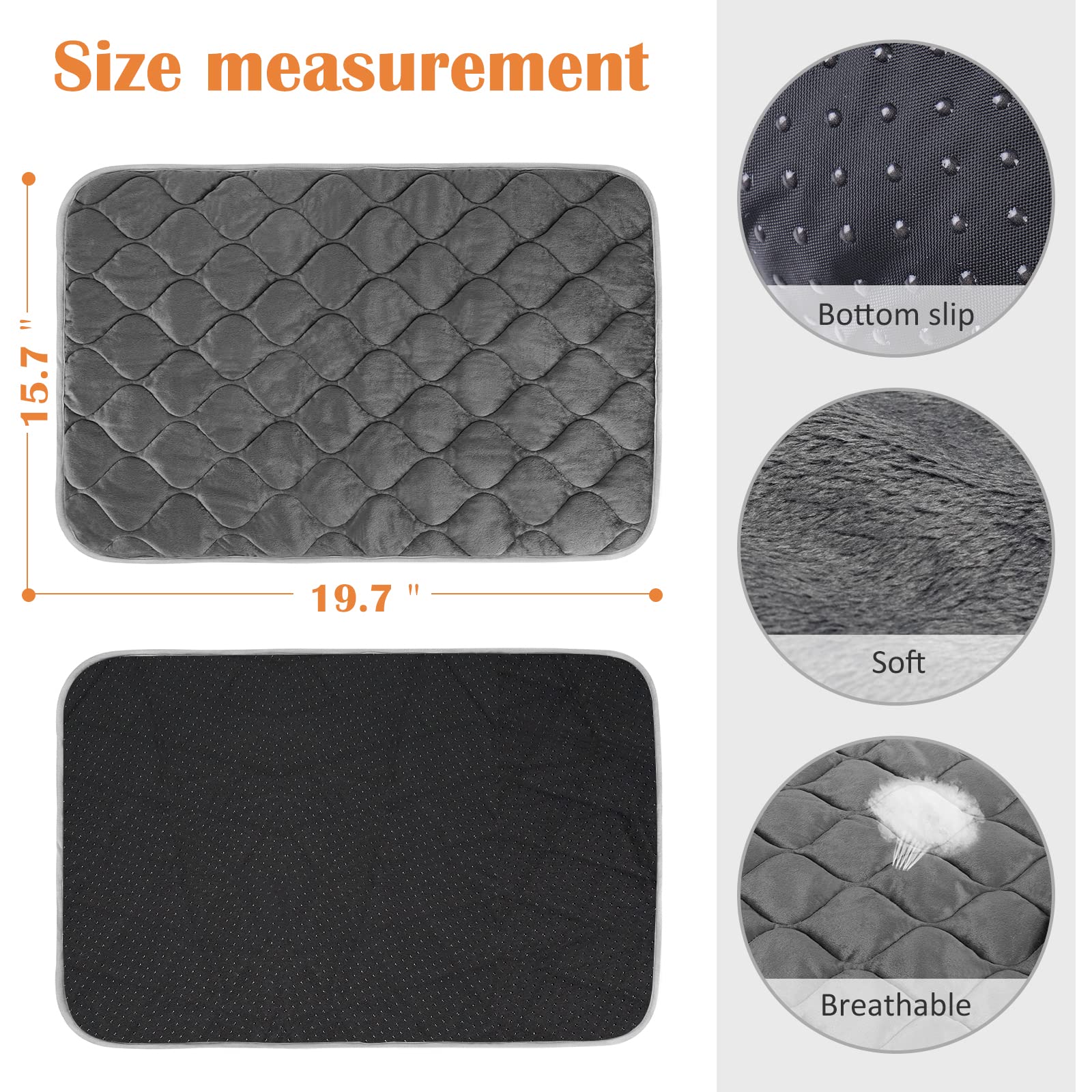 ULIGOTA self-warming pet bed winter gift idea for warmth