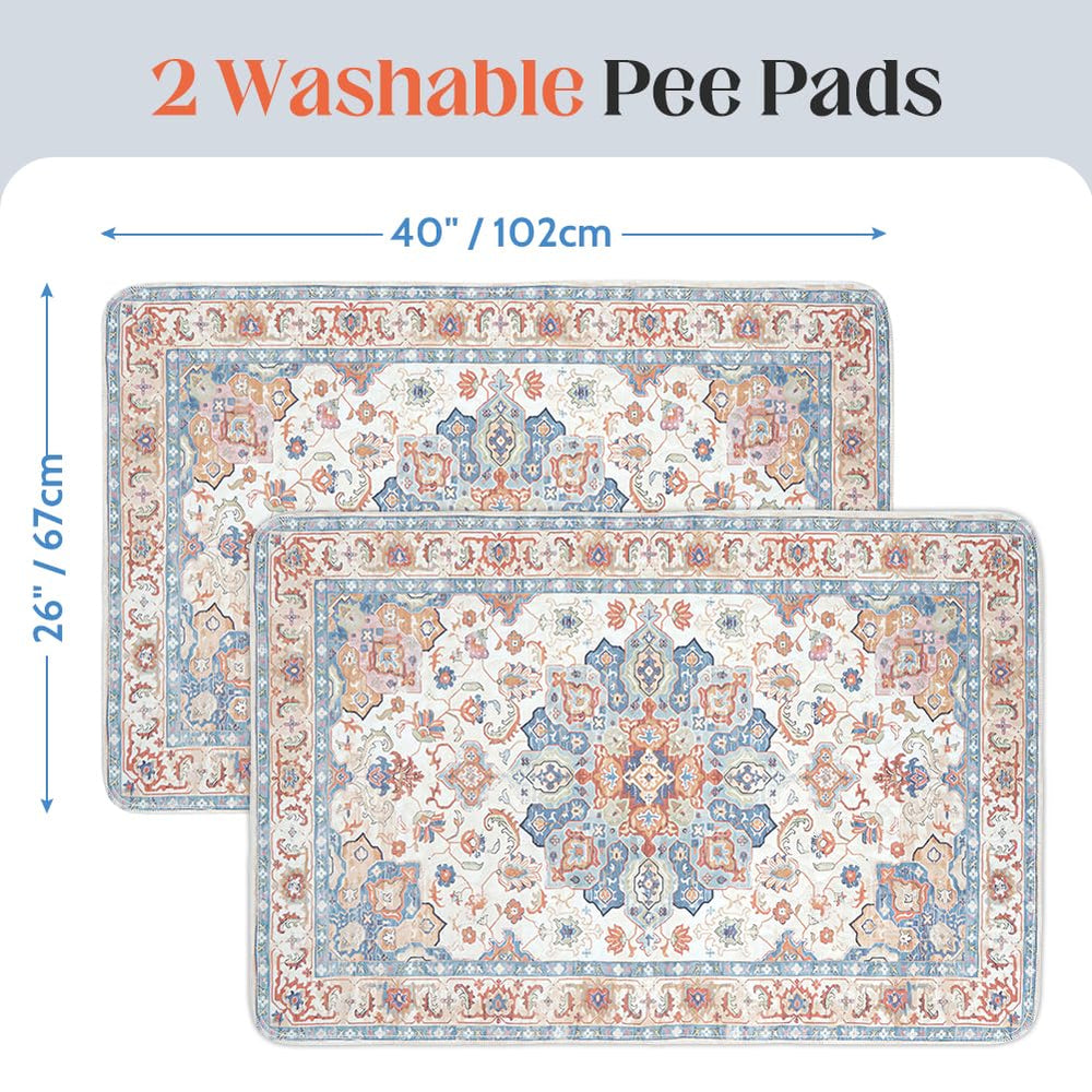 ULIGOTA litter-mat use as a portable barrier for mess control.