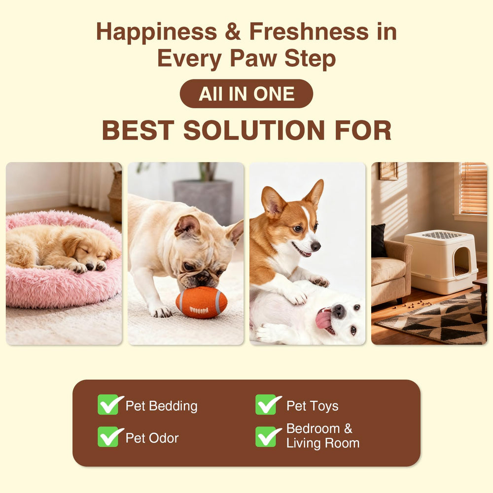 ulroyda pet-safe grooming spray suitable for dogs and cats.