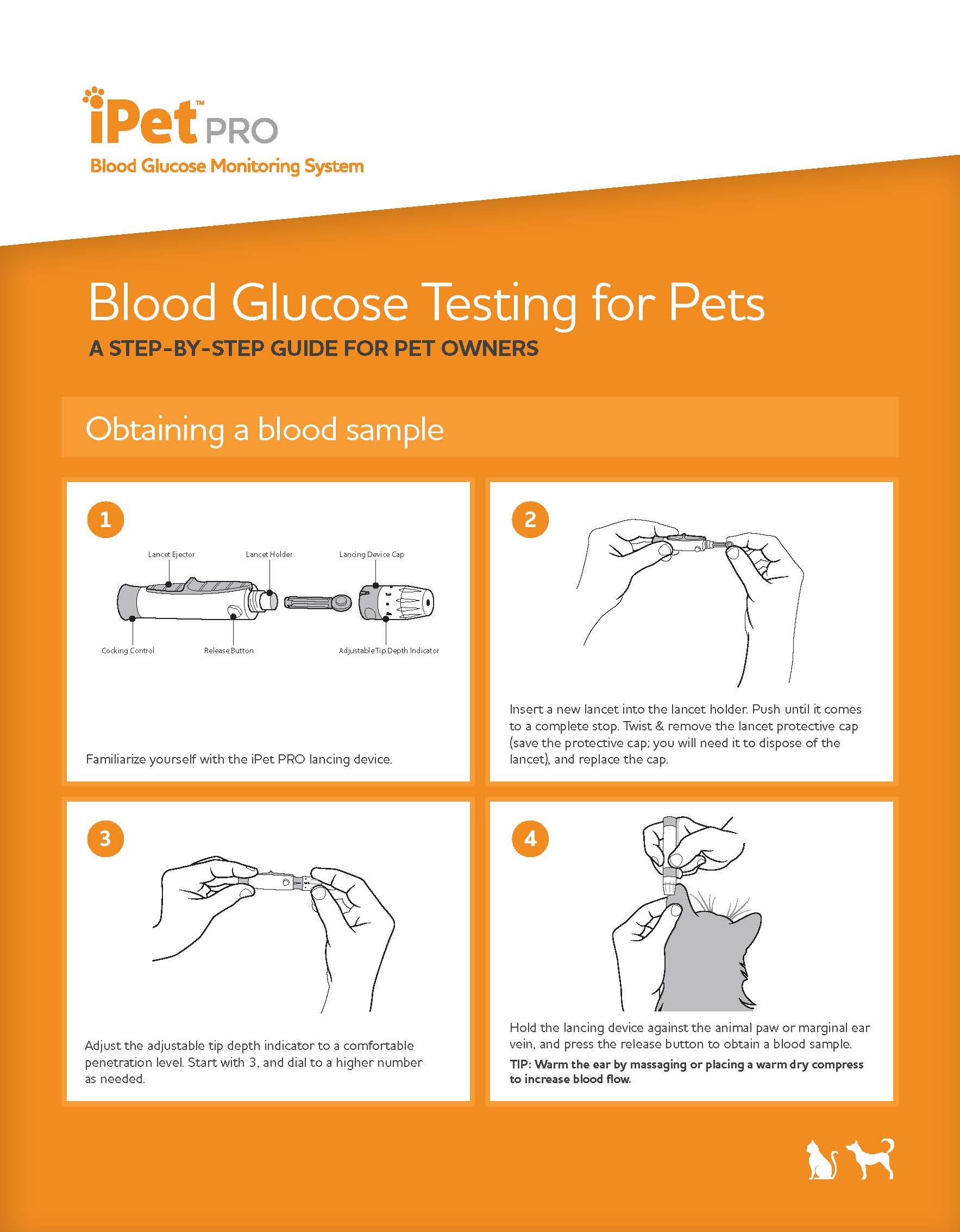 UltiCare iPet Pro control solution helps verify test accuracy between uses.