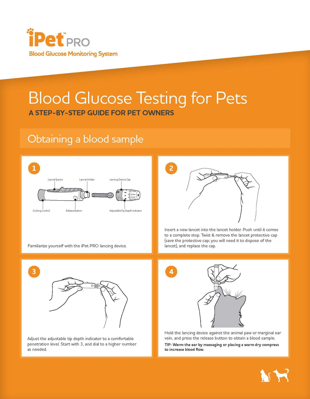 UltiCare iPet Pro control solution helps verify test accuracy between uses.