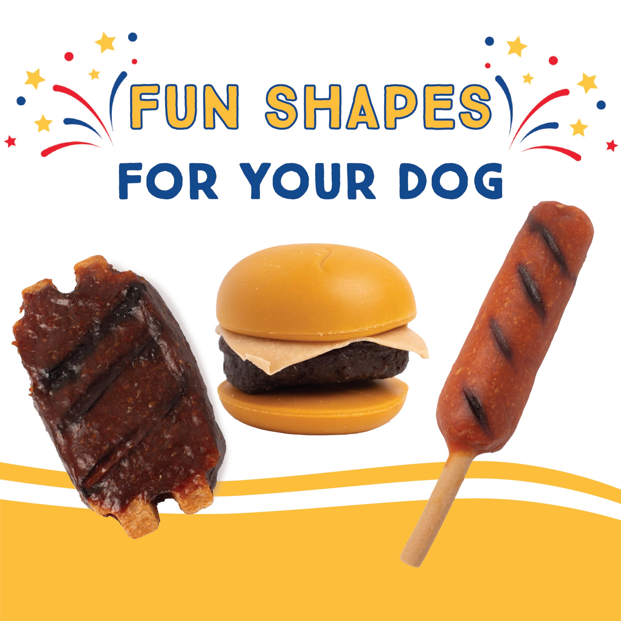 Ultra Chewy Cheeseburgers on-the-go treat during a walk