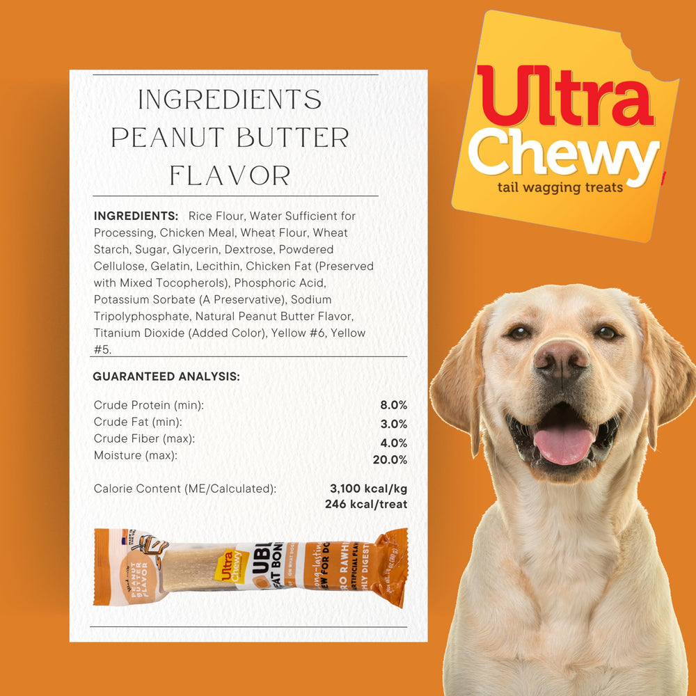 Ultra Chewy USA made quality ingredients emphasized in product image