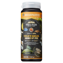 Ultra Fresh Algae Wafers packaging highlights natural ingredients for algae eaters and color enhancement.