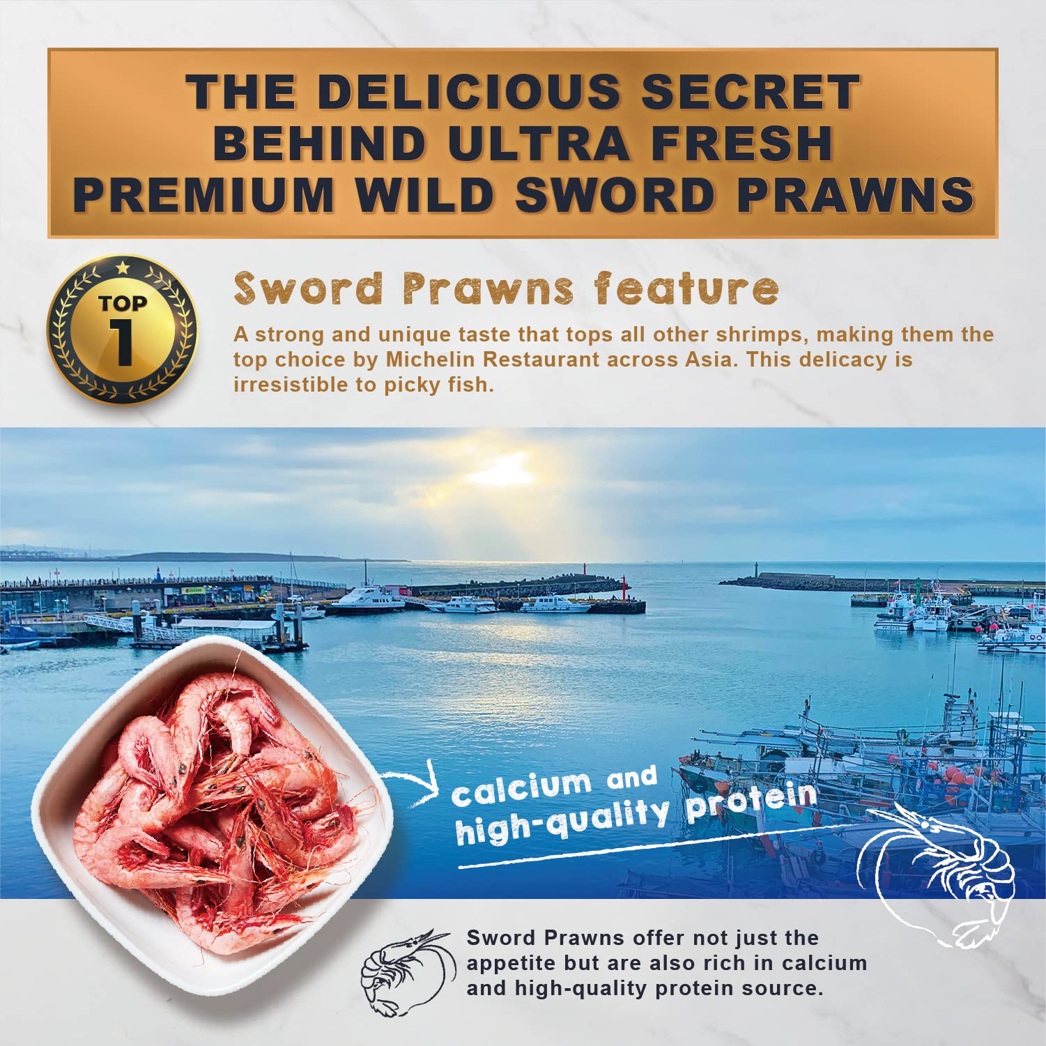 Ultra Fresh calcium and vitamin D enrichment supports shell health and color vibrance