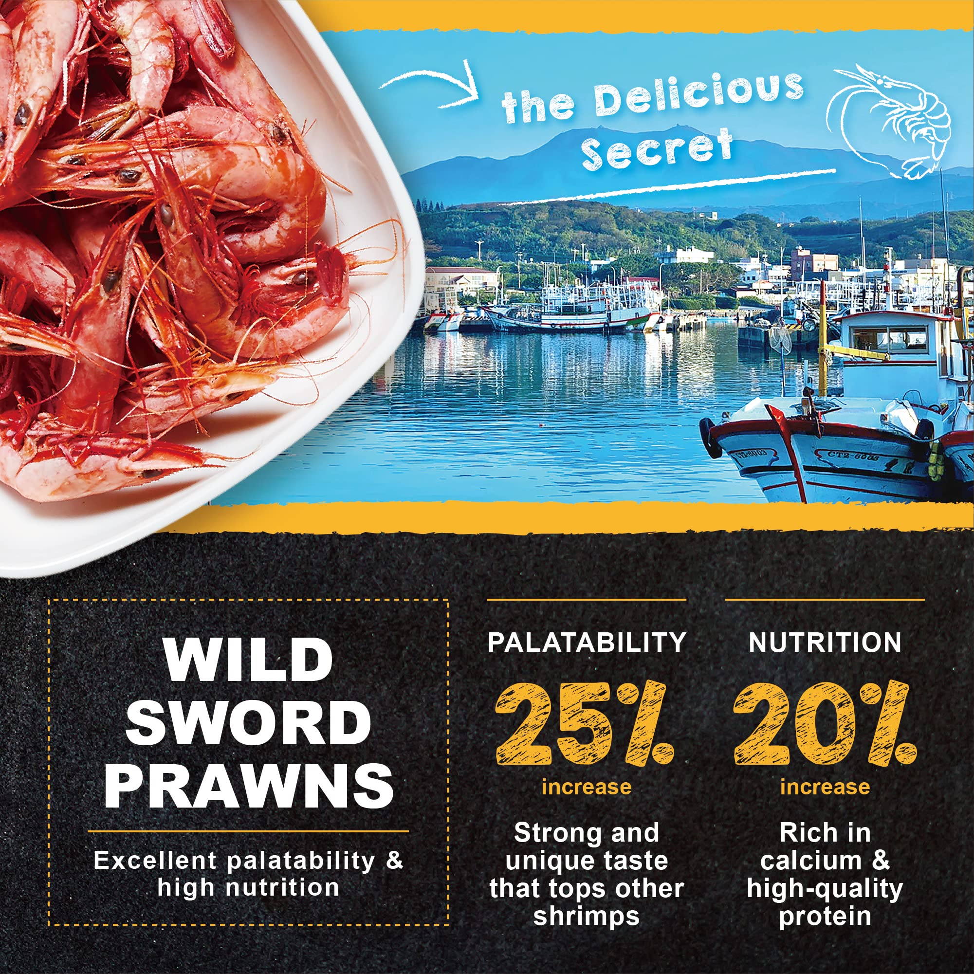 Ultra Fresh Marine Fish Food supports healthy growth and vibrant coloration