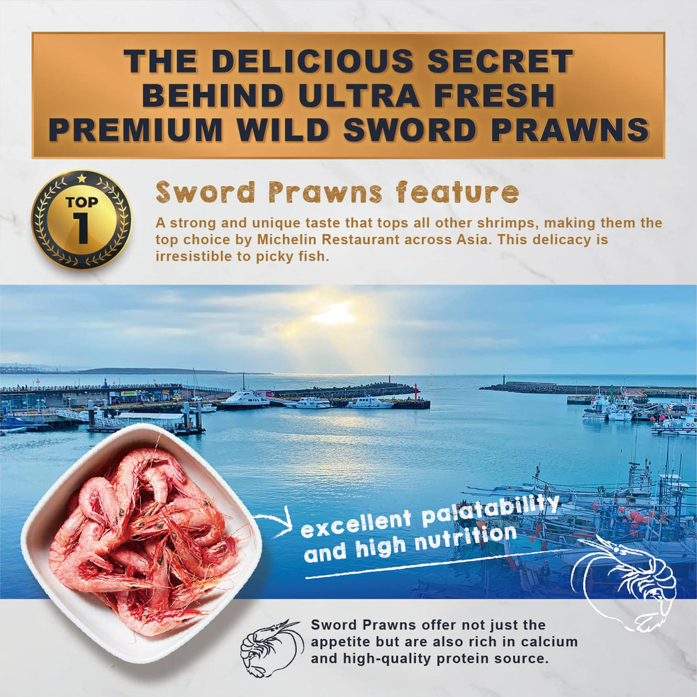 Ultra Fresh Monster Fish Food probiotics 3M CFU contribute to gut health