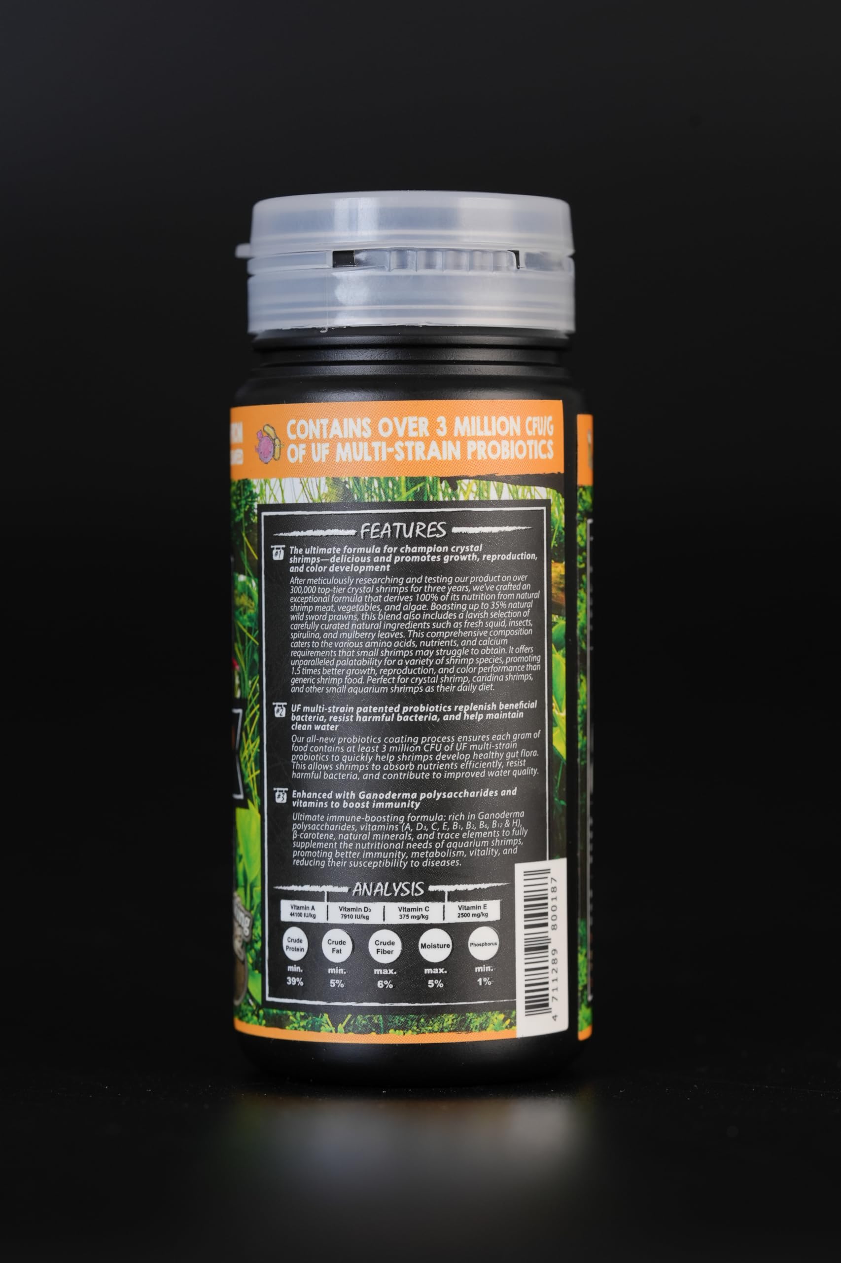 Ultra Fresh Shrimp Food caridina-diet context for small ornamental shrimps.