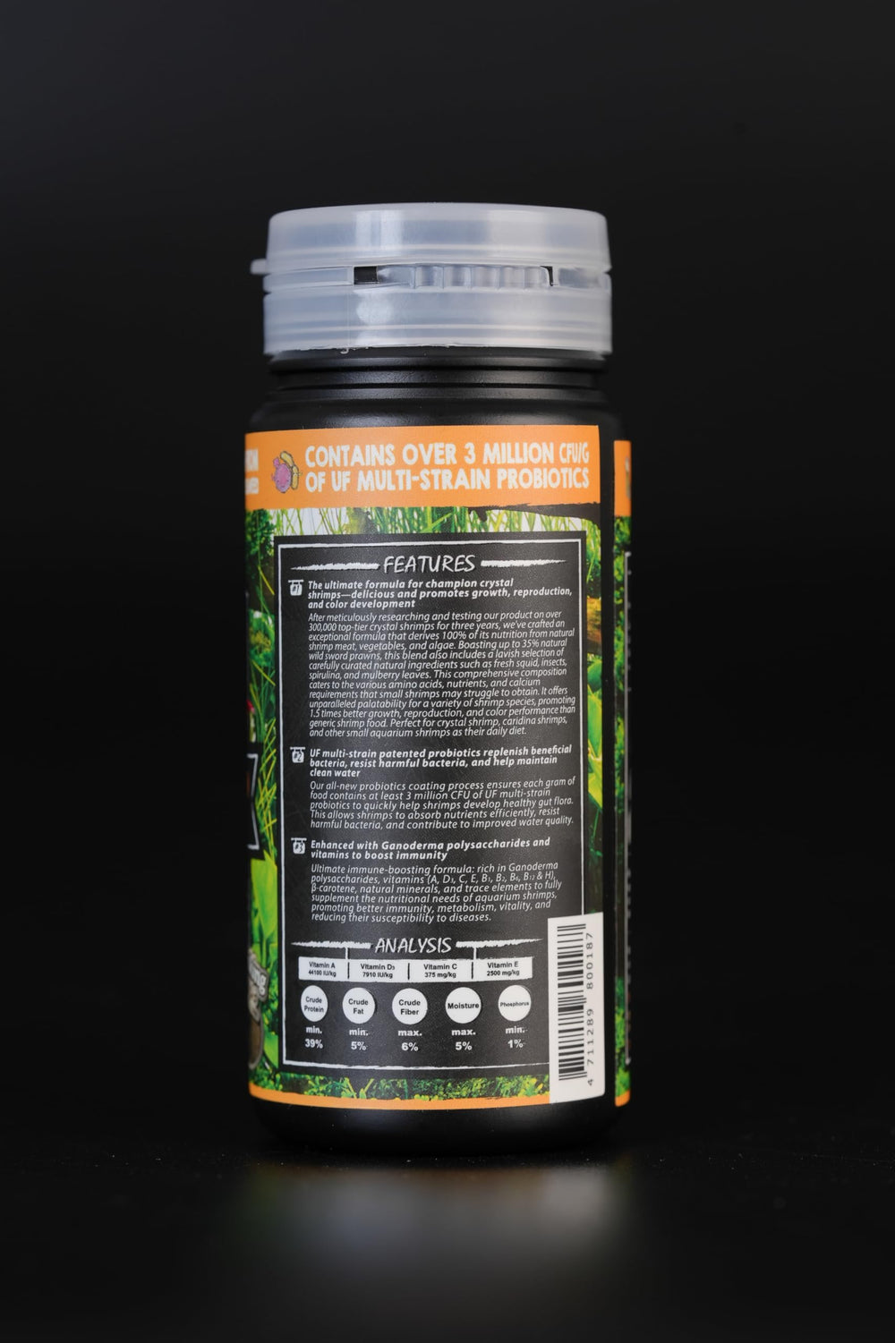 Ultra Fresh Shrimp Food caridina-diet context for small ornamental shrimps.