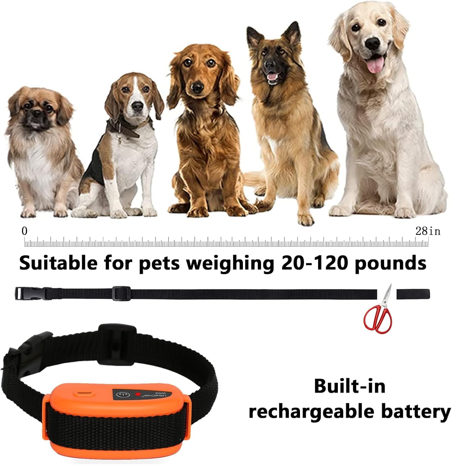 UltraCrab portable power options graphic supports power bank or car use.