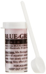 Ultralife Blue Green Slime Remover before-after: colors return to a vibrant freshwater display.