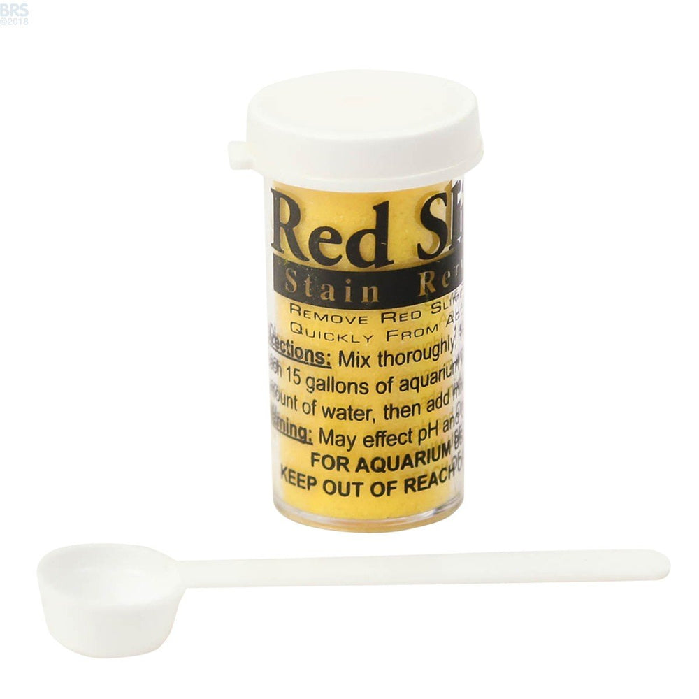 Ultralife Reef Red Slime Stain Remover bottle—compact US-made formula for aquarium cleaning.