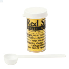 Ultralife Reef Red Slime Stain Remover bottle—compact US-made formula for aquarium cleaning.