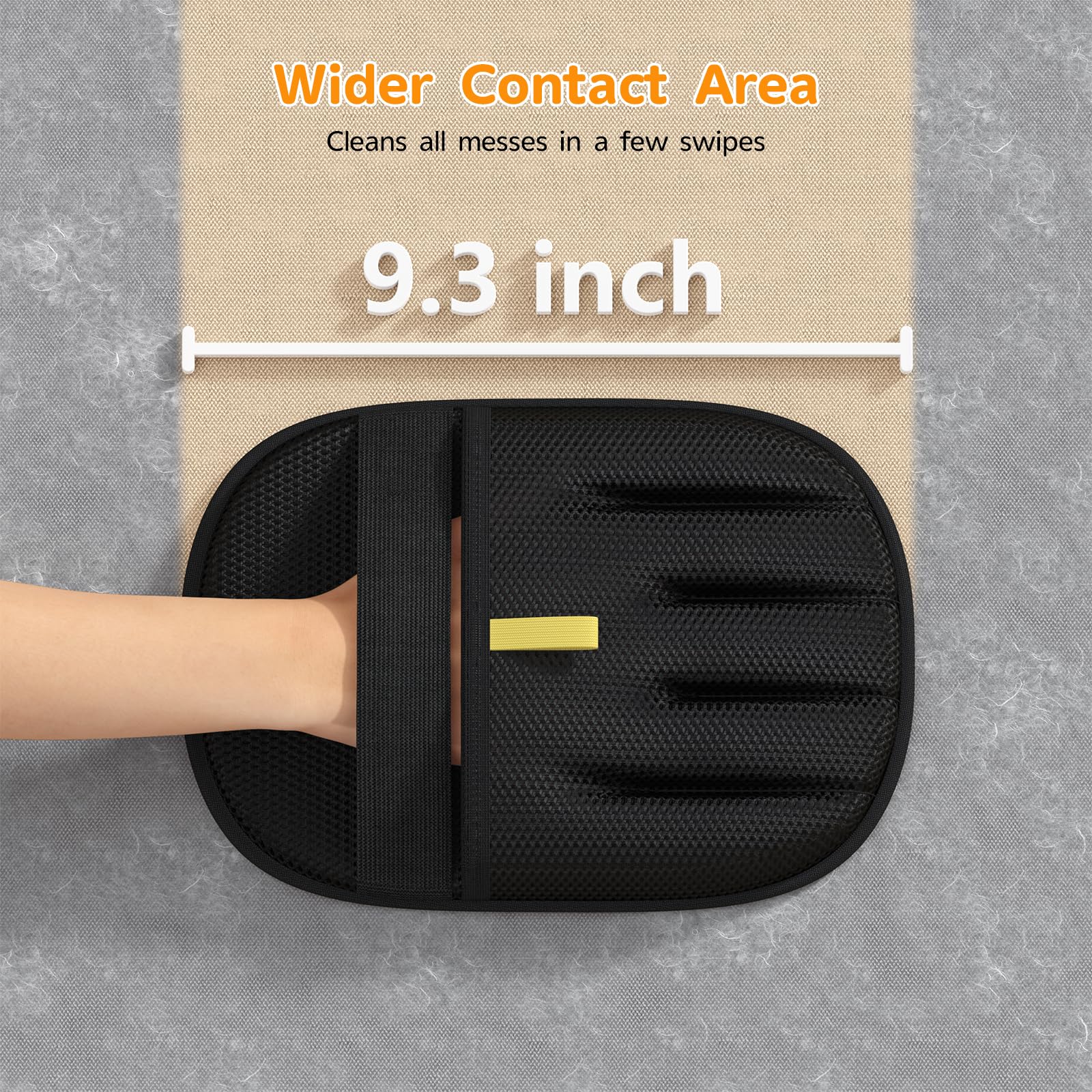 Ulyuhoda glove washable and reusable for sustainable hair removal