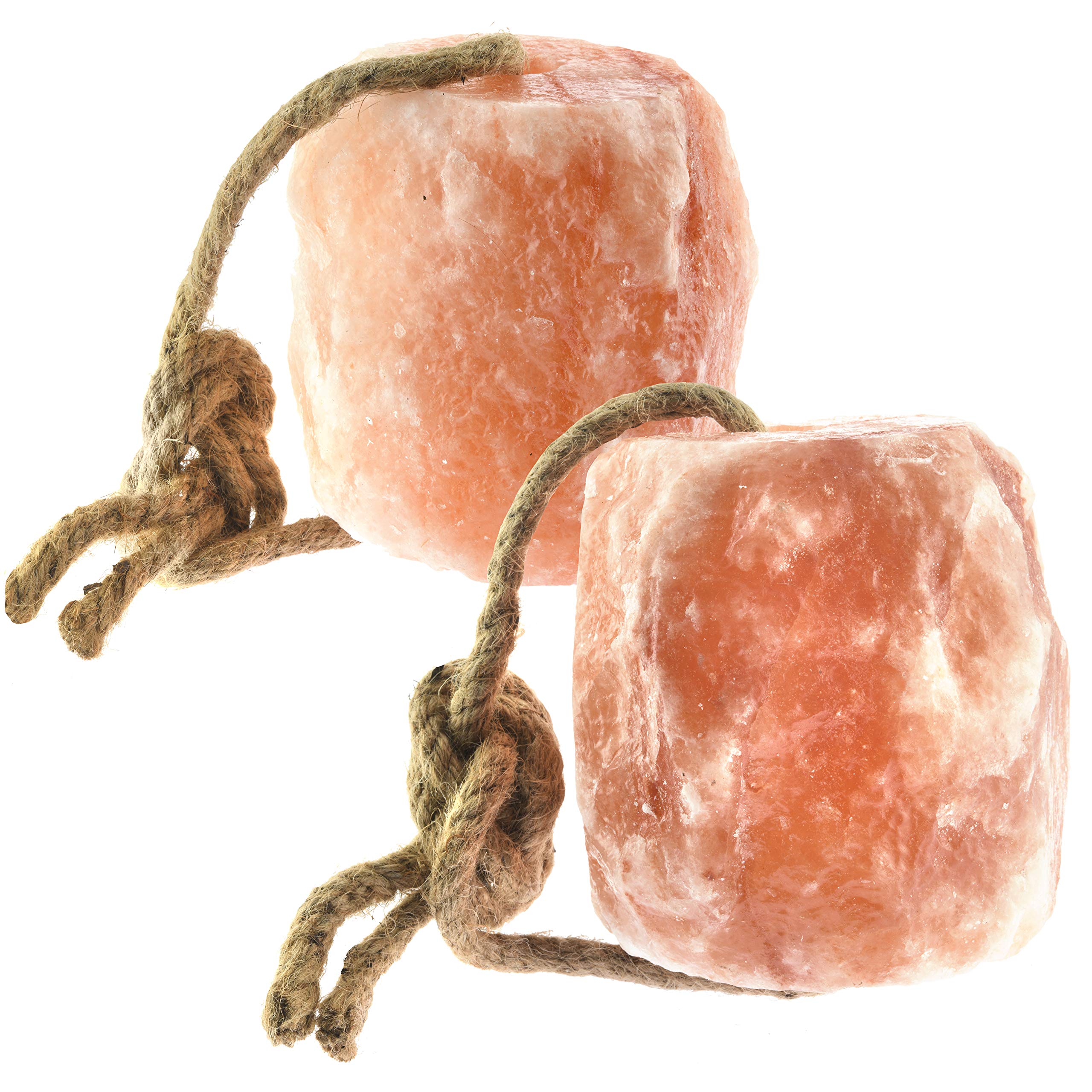 UMAID Himalayan salt lick rope for horse with mineral-rich licking action