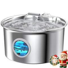 UMOCUOY cat water fountain stainless steel bowl supports safe hydration anytime