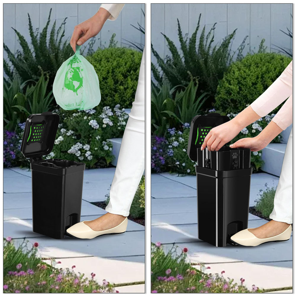 Umtiti includes 20 degradable bags for convenient eco-friendly waste handling