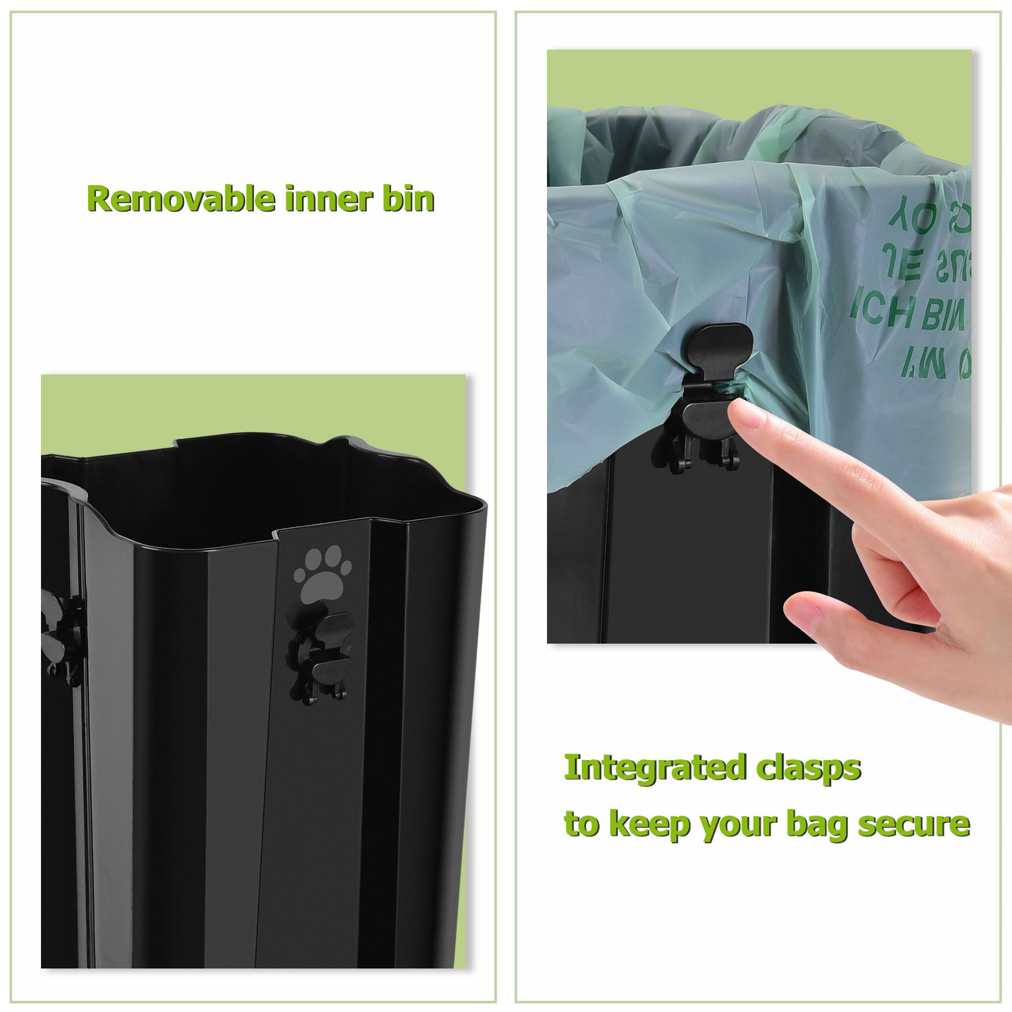 Umtiti compact all-black design fits bathrooms, bedrooms, and offices