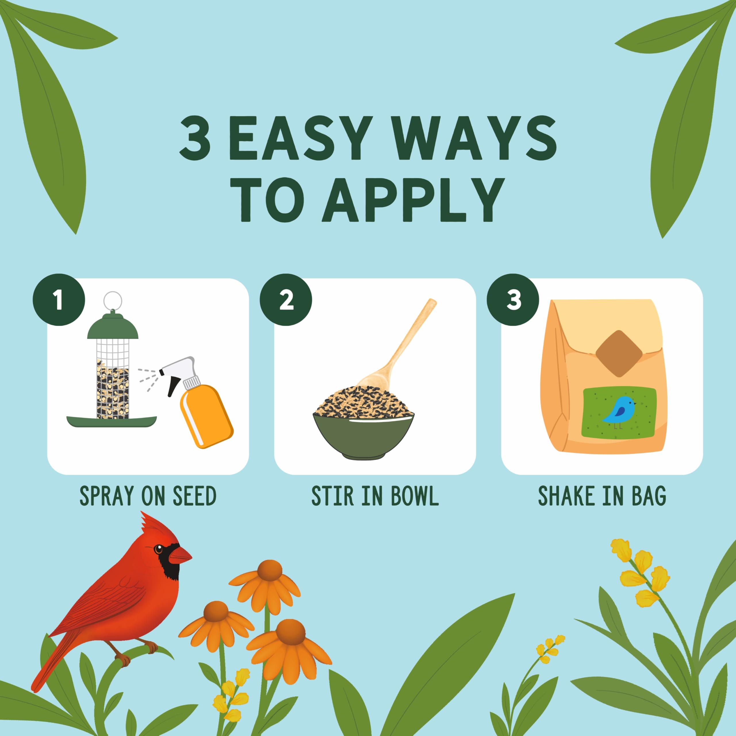 Uncle Dunkels ready-to-use bottle requires no dilution