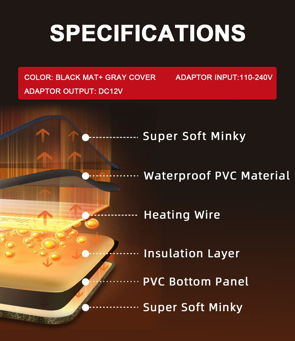 uncn waterproof inner shell with soft micro-plush cover for easy cleaning.