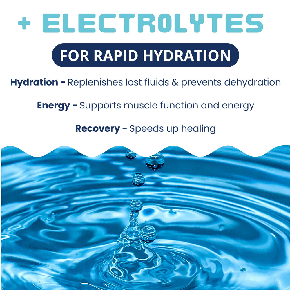 Under the Weather electrolyte blend supports hydration during tummy upset