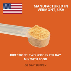 Under The Weather L-Lysine Powder chicken liver flavor enhances palatability