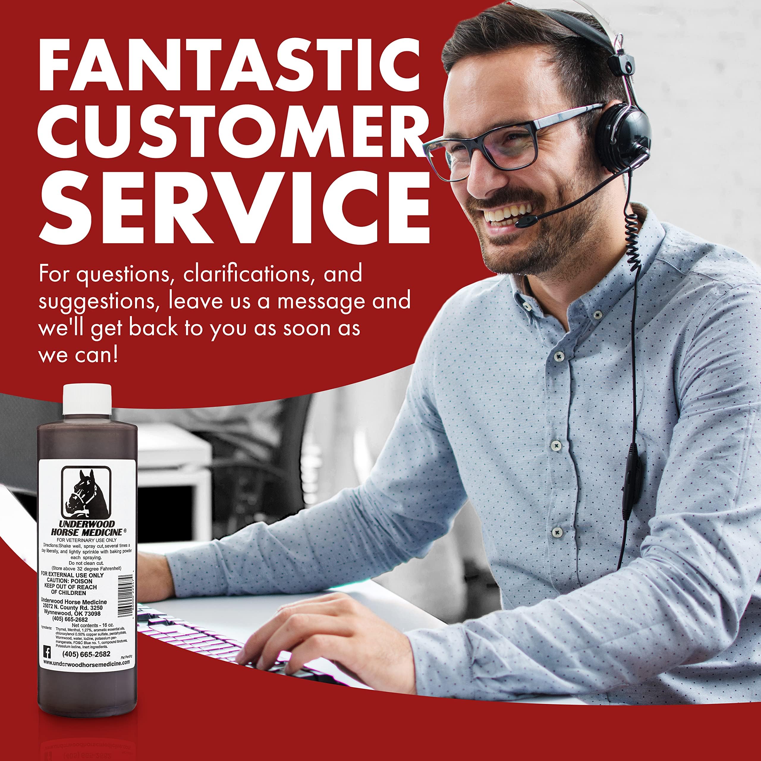 Underwood eco-safe ingredients image highlights safe wound care options