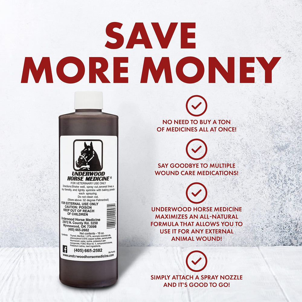 Underwood economical wound care value pack demonstrates budget-friendly treatment