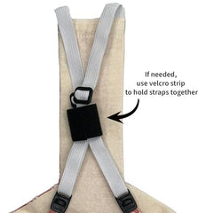 Uni Infinity upgraded straps and buckles for secure wear