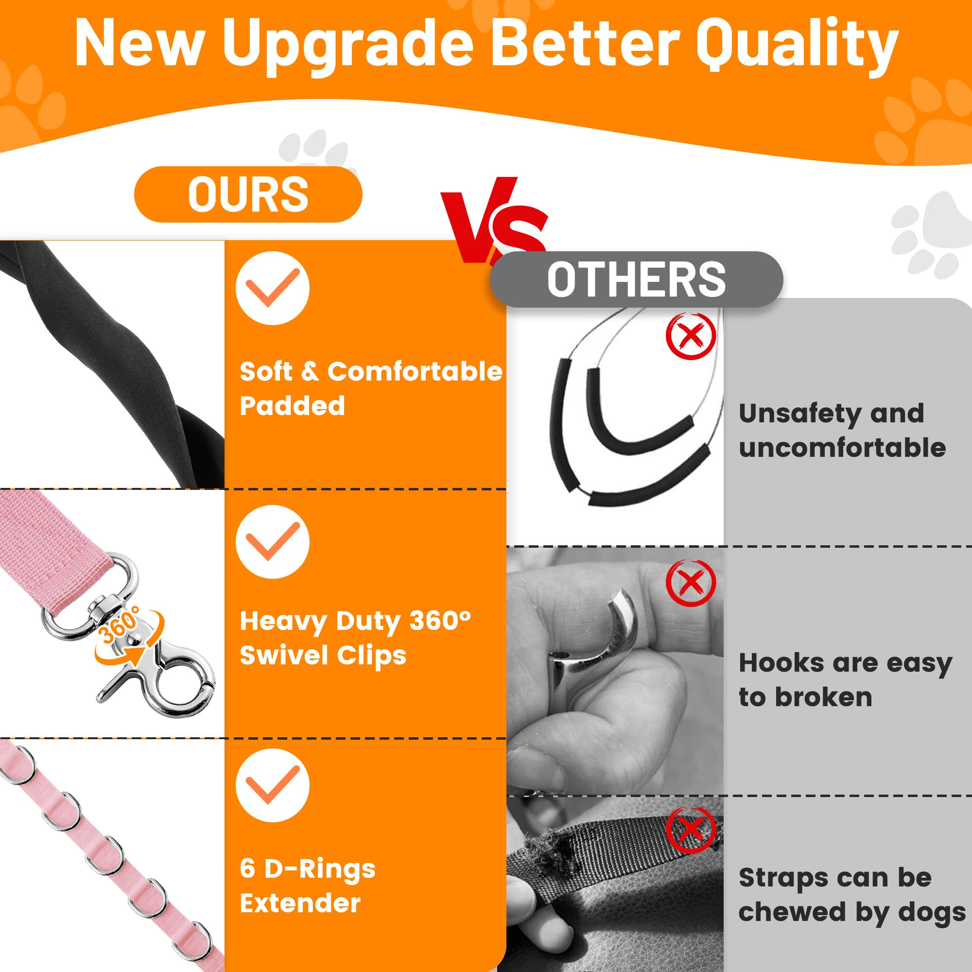 Uni PNR extension d-ring helps customize height and secure connections during sessions.