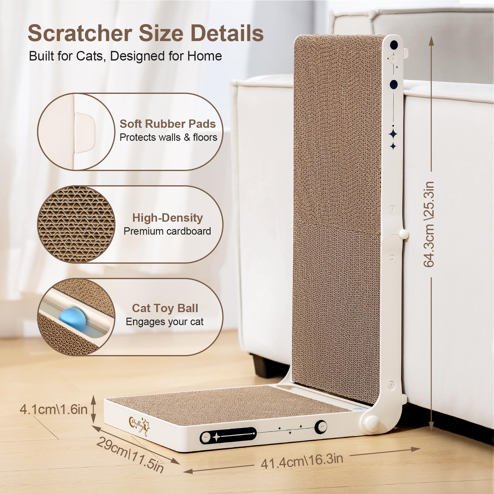 UniBlissy cat lounge area shows comfortable resting spot