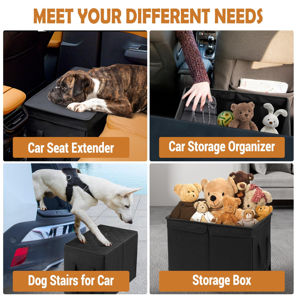UNICITII foldable storage keeps car tidy when not in use