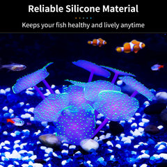 Uniclife ball-shaped coral aquarium decor adds realistic texture and color to underwater scenes.