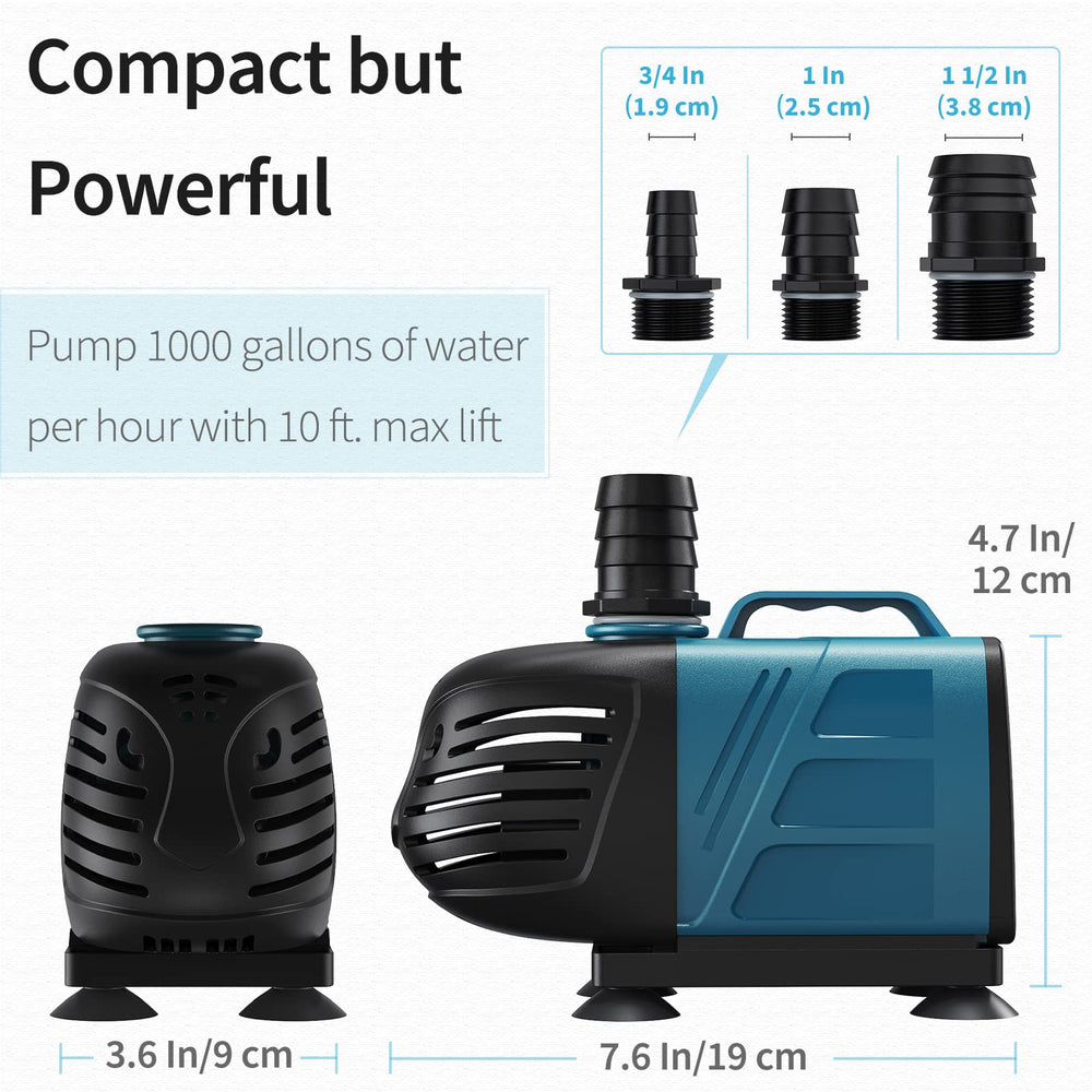 Uniclife ceramic shaft durable pump ready for long life operation