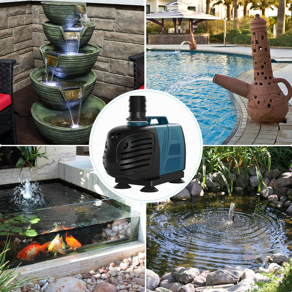 Uniclife pump attachments with inlet/outlet nozzles for piping options