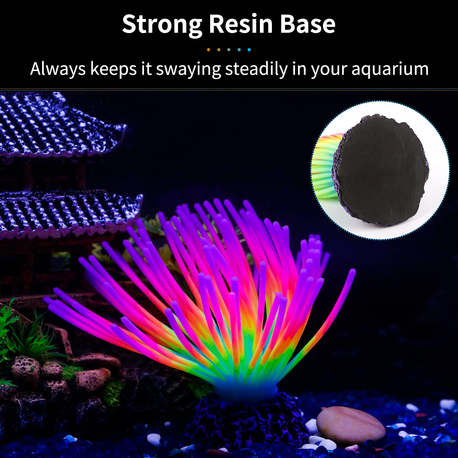 Uniclife realistic sea urchin decor enhances tank realism and storytelling.