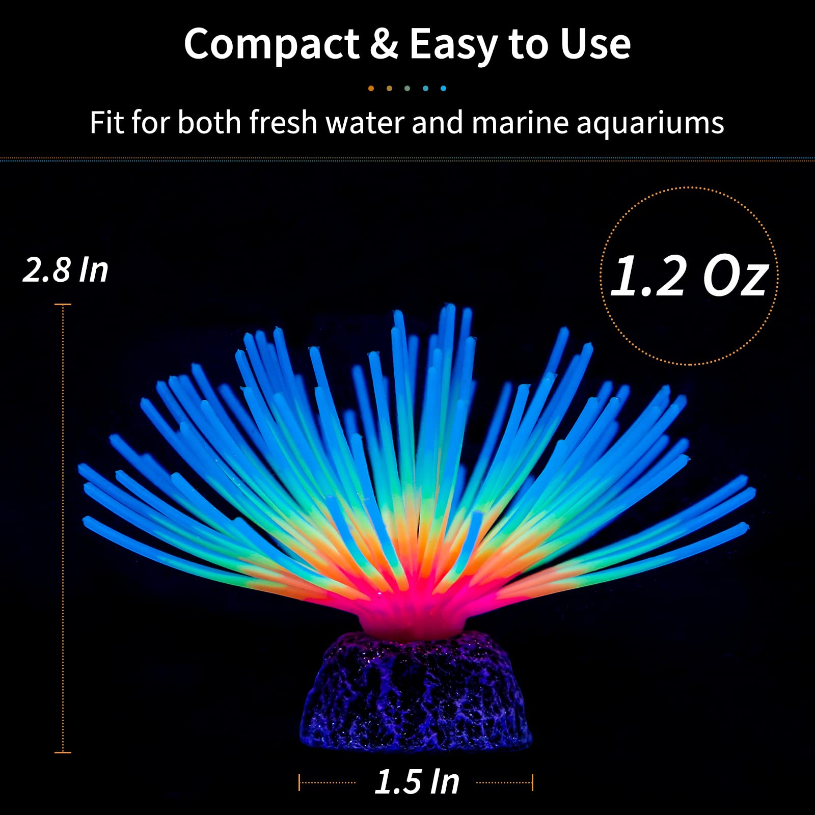 Uniclife soft silicone material is fish-safe and durable