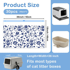 Unicorn Catcher liner with serrated edges for tear-free separation