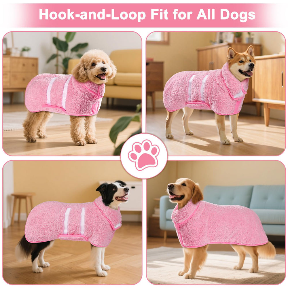 Unicorn Catcher dog bathrobe machine washable demonstrates durability after repeats