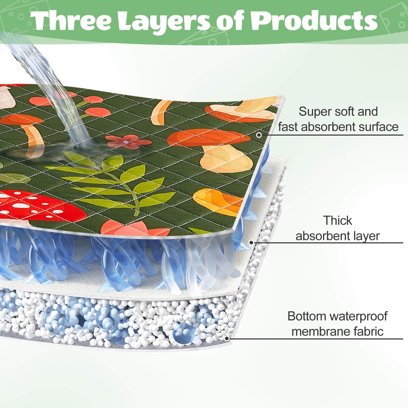 Unicorn Catcher easy-clean, durable liner resists deformation after washing.