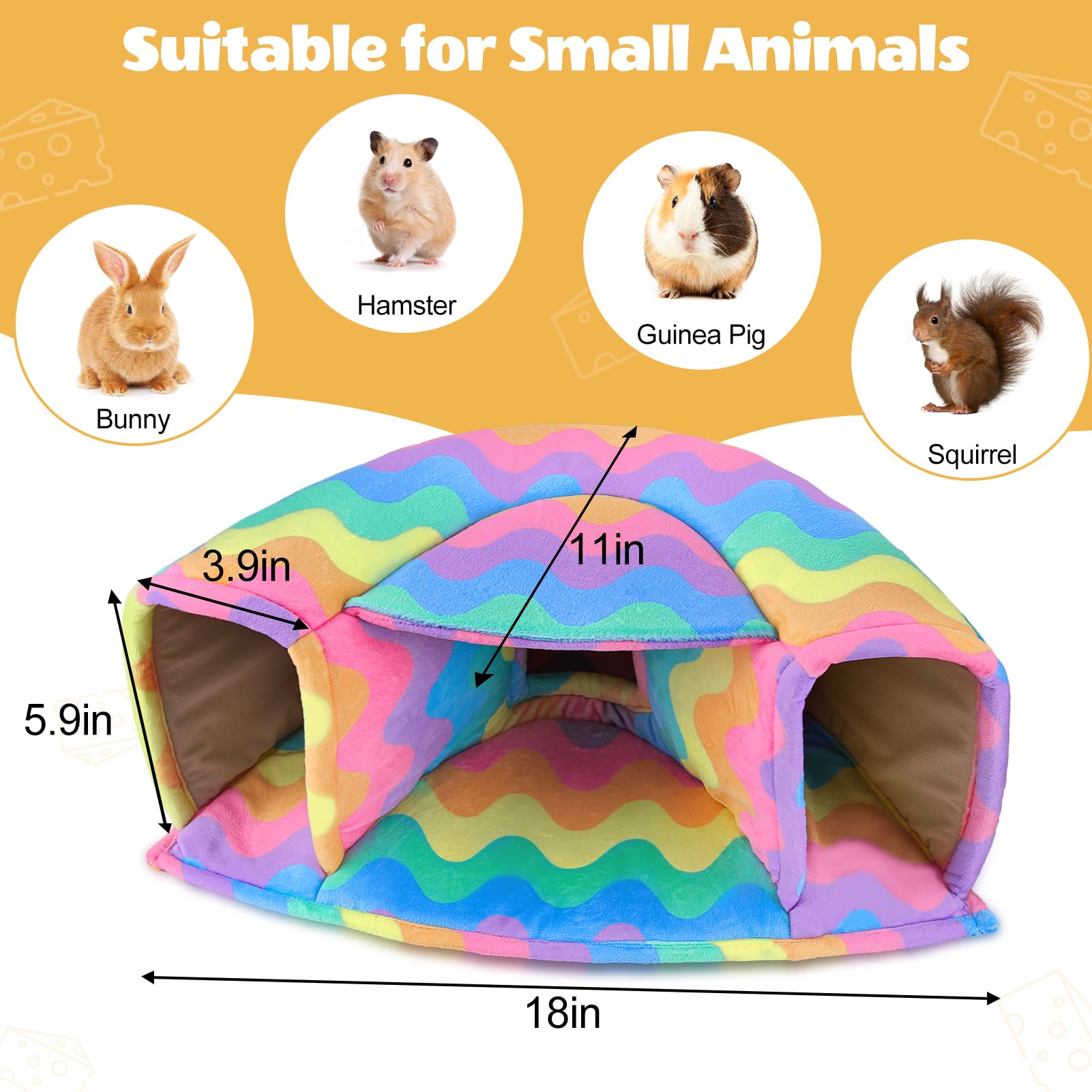 Unicorn Catcher guinea pig hideout closeup soft plush material inviting warmth