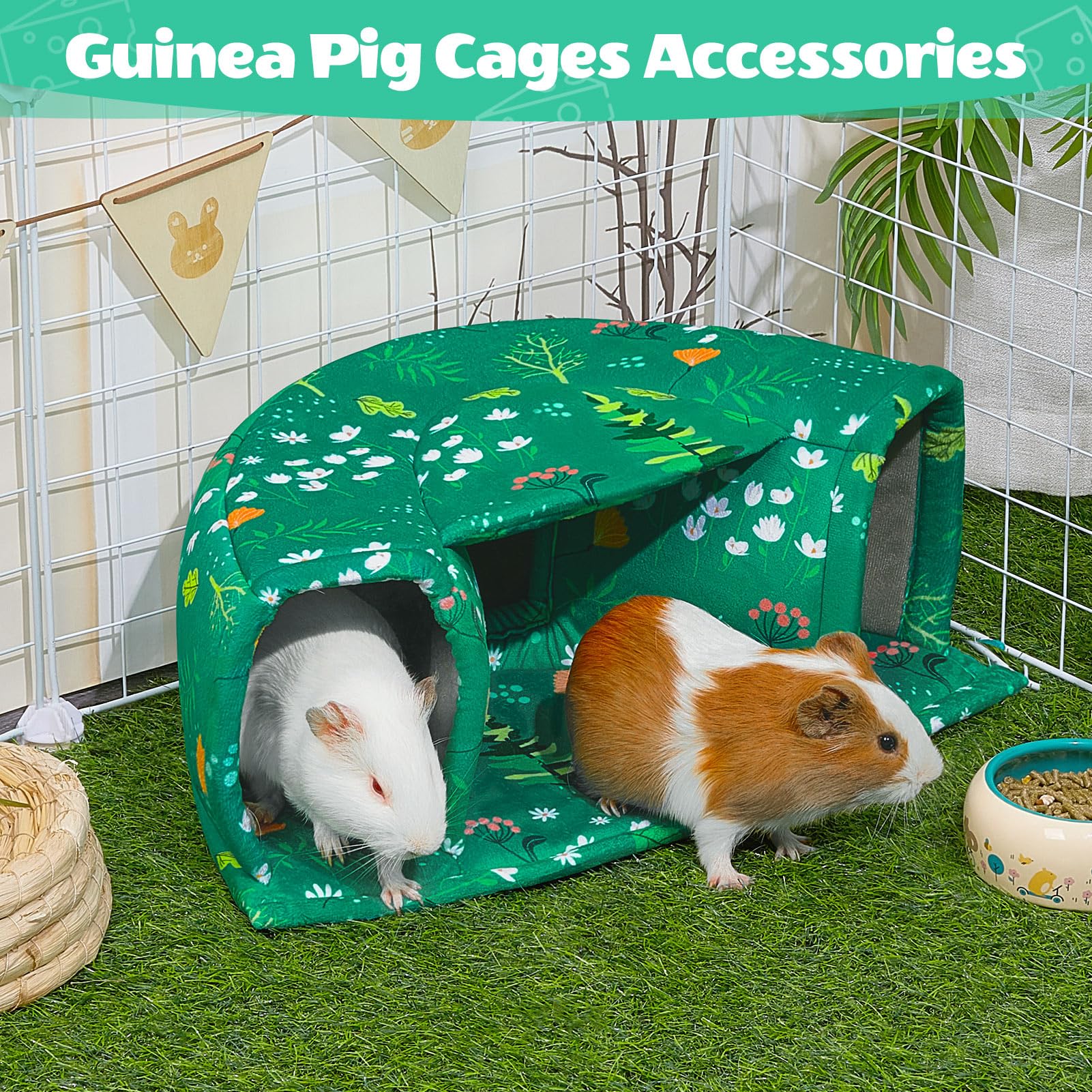 Unicorn Catcher Guinea Pig Hideout entry demonstrates easy access for naps.