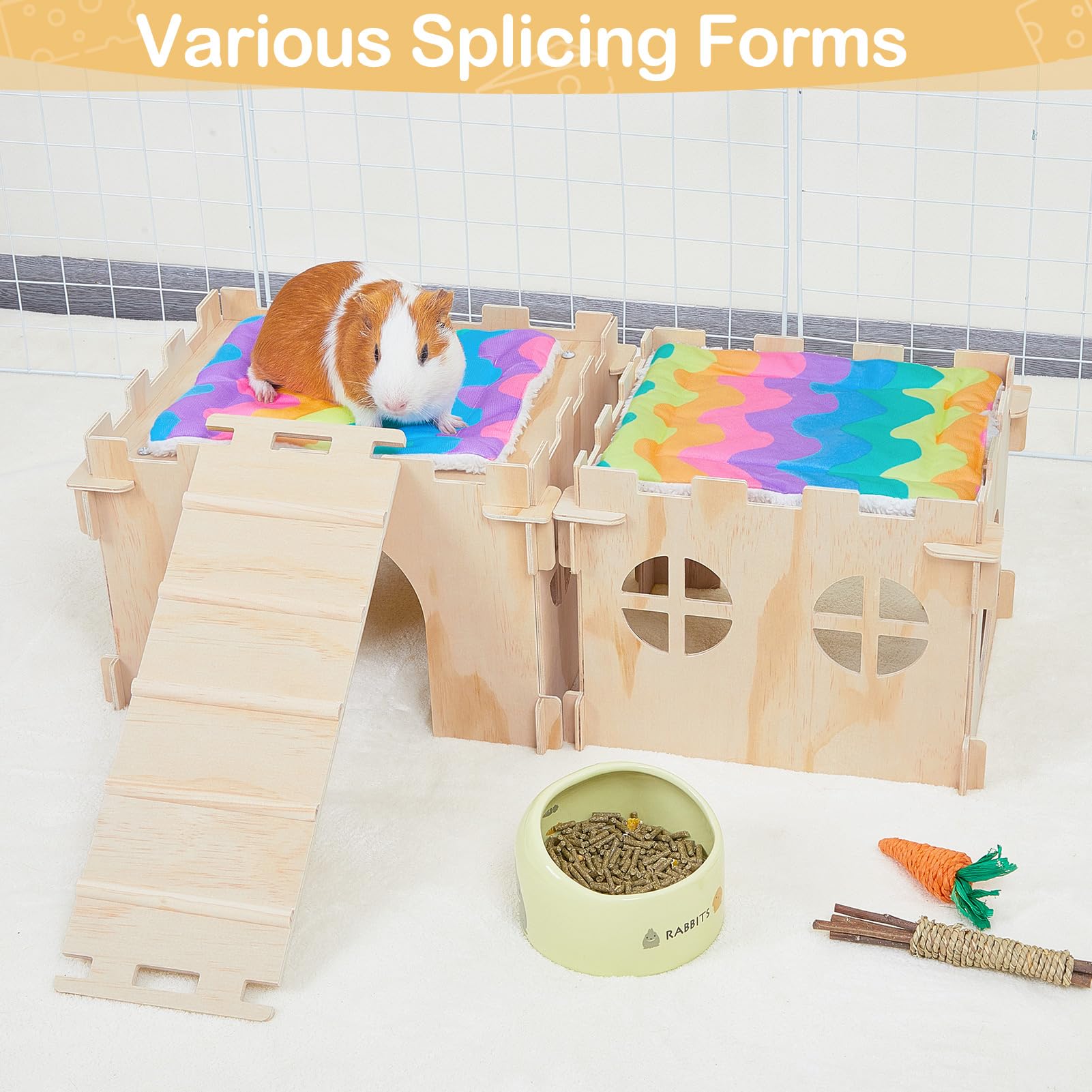 Unicorn Catcher Hideout extra-large size provides ample space for pets.