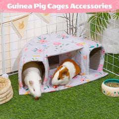 Unicorn Catcher large cozy pet bed and tunnel inside view shows secure resting space