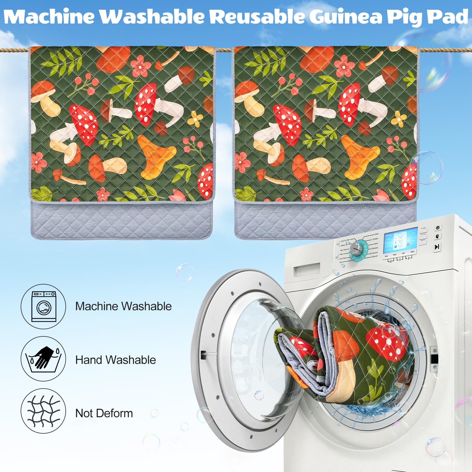 Unicorn Catcher soft milk-silk pad enhances pets' comfortable night's sleep.